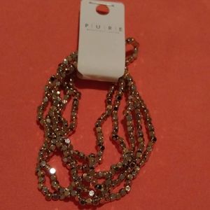 Gold Beaded Bracelet Set